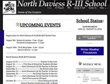 Tablet Screenshot of northdaviess.org